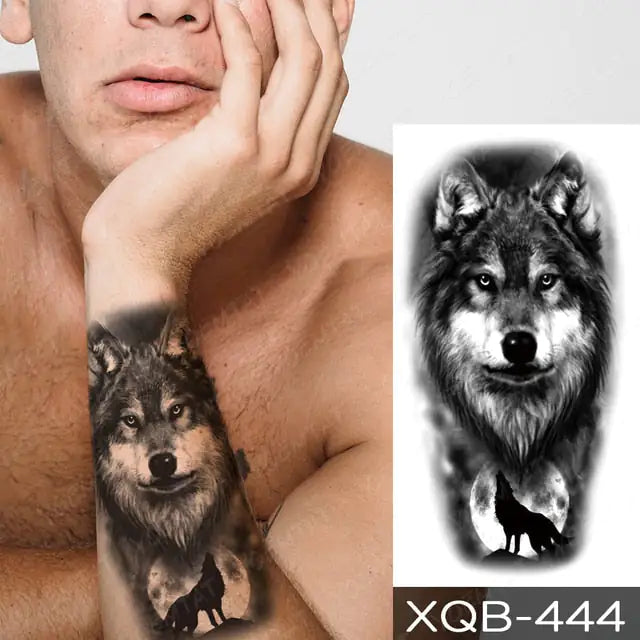 Dark Animal Tribal Tattoo