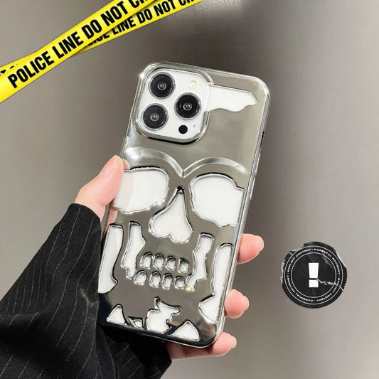 Horror Skull Halloween Cool Design Style Case For iPhone